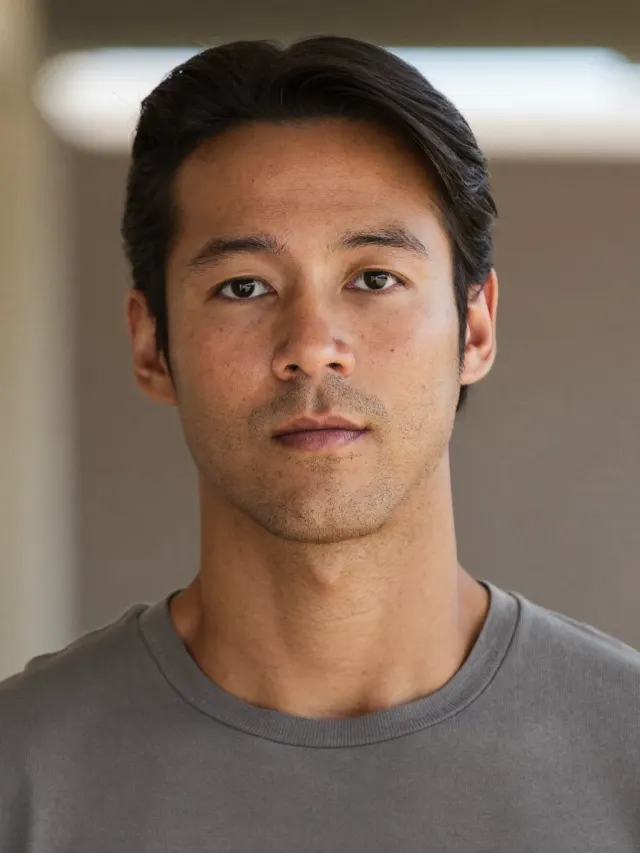 Male character portrait used as a reference